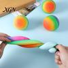 Stress Reduction Gadget Relief Flour Ball Toy Rainbow Color Changing Hand Therapy Fidget Home Office Desk Decompression Reusable Squeeze