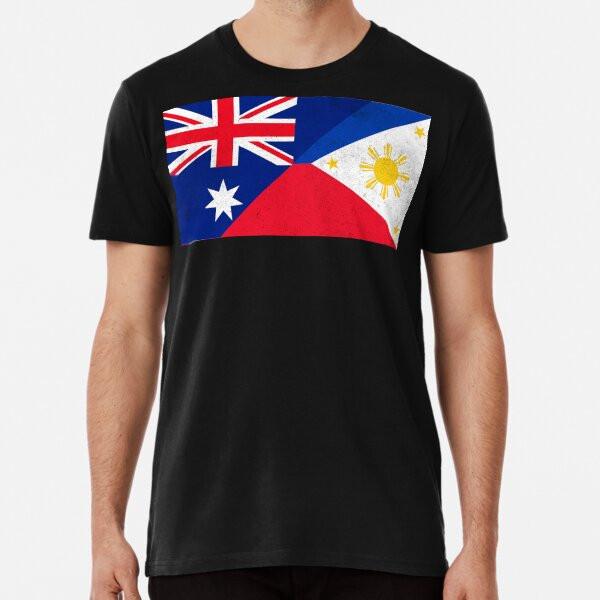 Filipino Australian Premium T-Shirt S to 5XL Made in the AU/USA T-Shirt