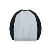 Anta Color Block Logo Round Neck Pullover Long Sleeve Sweatshirt Men Sweatshirt Gray 952147768-1