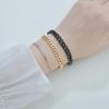 Europäisches Hip-Hop-Titan-Sechsseitiges Cuban-Link-Armband: Trendiger Retro Herrenschmuck aus Edelstahl