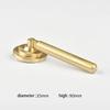 Round Brass Dresser Knobs Drawer Handle Cabinet Door Handle Antique Antique Kitchen furniture Hardware Knob Kitchen  Handles
