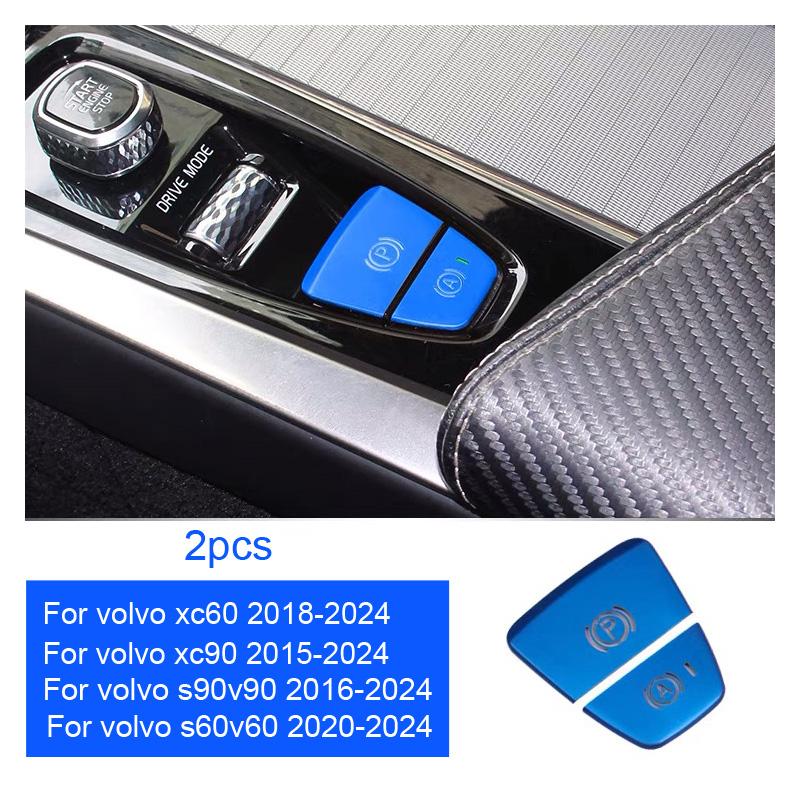 For Volvo XC60 XC90 S90 V90 V60 S60 Start Button Parking Brake Patch Decoration Supplies
