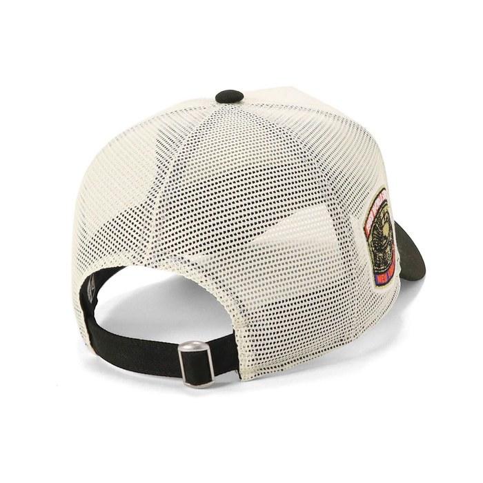 New Era 9FORTY A-Frame Trucker Cap 15171230 (Chrome/Black, White)New Era 9FORTY A-Frame MLB ONSPOTZ Exclusive Side Patch 2-Tone New York