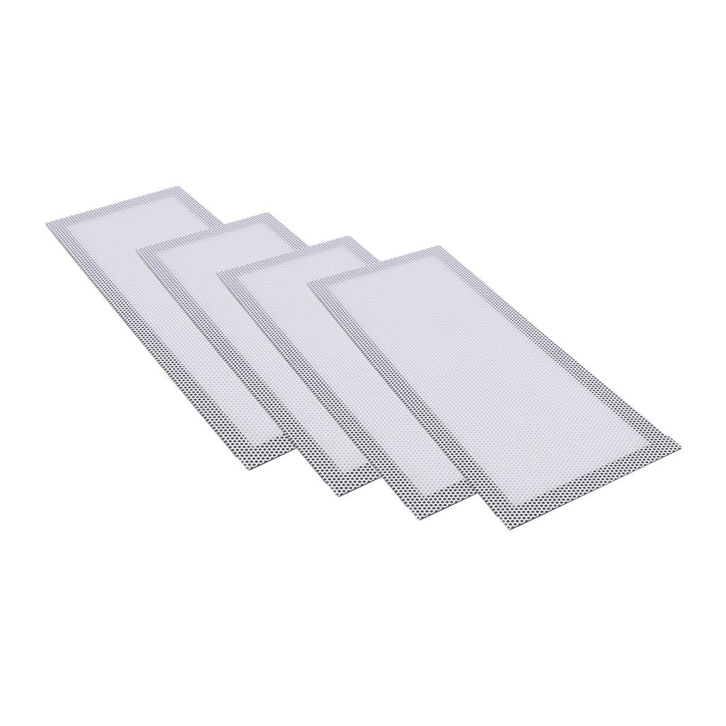 4 Stück Bodenlüftungsnetzabdeckung, PVC, magnetisch, staubdicht, Bodenregister-Bildschirmabdeckung für Zuhause, Wanddecke