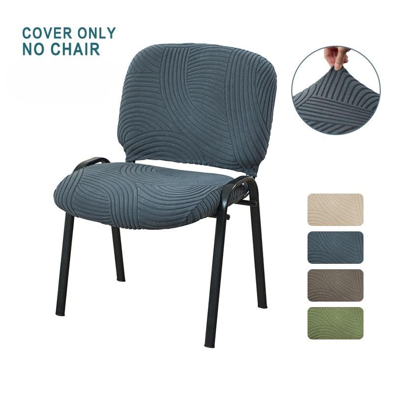 1/2 Sets Stretch Split Stuhlbezug Jacquard Schmutzabweisend Stühle Rücksitzbezug für Esszimmer Bankett Party Heimdekoration