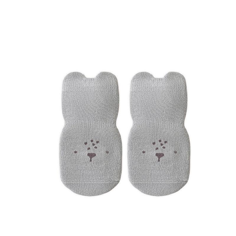 Babysocken Mädchen Jungen Druck Dick Frottee Kleidung Neugeborenen Zubehör Kinder Kleinkinder Hausschuhe Geschenk Kleidung Säuglingssachen