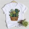 Short Sleeve Casual Tee Top Avocado Lovely Style Shirt Lady Clothes Fashion Tshirt Summer Female T Women Graphic T-shirts