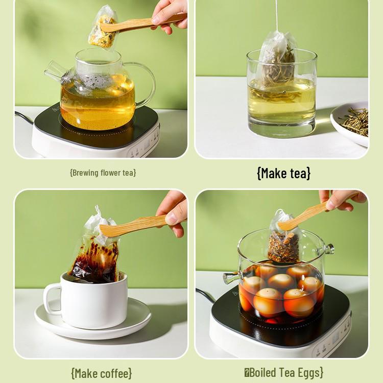 Newcomer Exclusive: 100 Corn Fiber Tea Bags, Food-Grade Disposable Filters