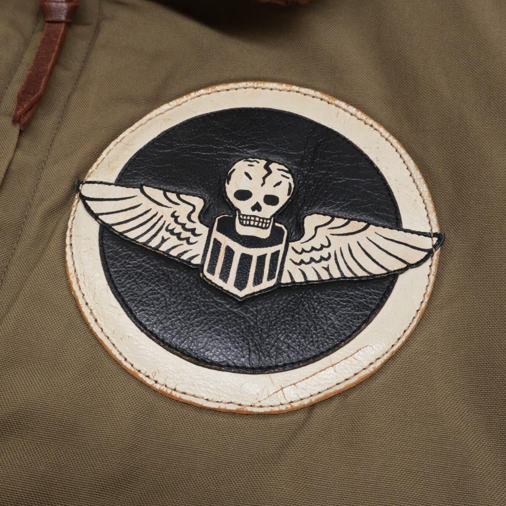THE REAL MCCOY'S STAGG COAT B-10 Burma Bridge Busters Flight Jacket 38 khakiUsed