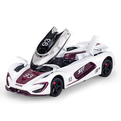 1/32 Dodge Tomahawk SRT V10 Concept Samochód Sportowy Stop Metal Diecast Model Samochodu Dekoracja Centralnego Panelu Samochodu Prezent Przyjaciel