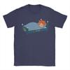 Pumuckl Got Tired And Went To Sleep Cotton Tshirt For Male Beach Vintage T Shirts Harajuku Tees Plus Size Print Tops