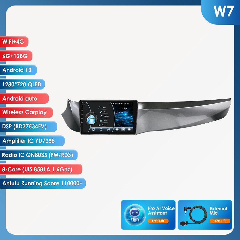 OSSURET Radio Auto 2din Carplay Android13 pentru Alfa Romeo Giulietta 2010 - 2014 Furgonetă Navigație GPS Unitate Principală Carplay 4G RDS DSP Stereo Inteligent