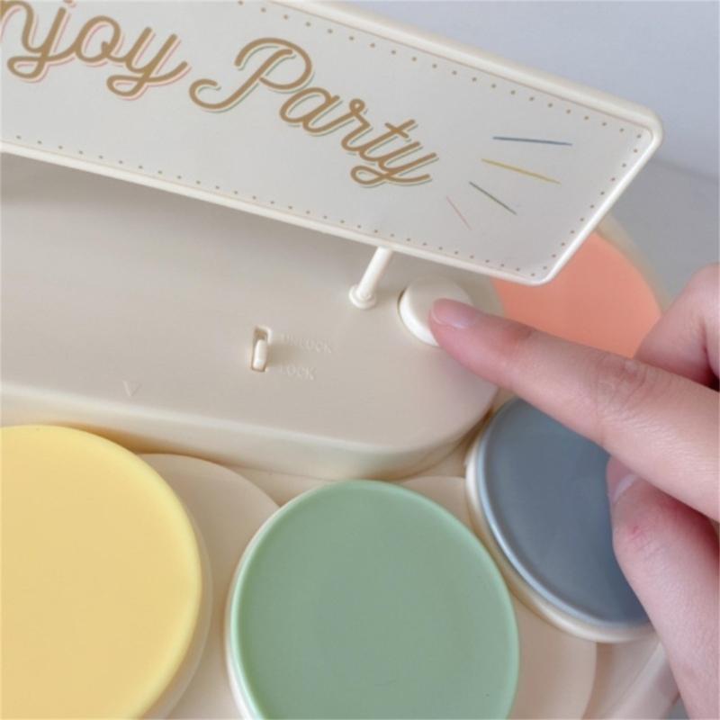 360Degree Auto Rotary Sushi Machine Rotating Dessert Display Stand Swing Tray X3UC