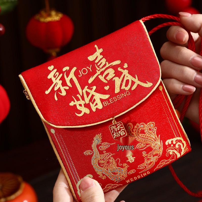 2026 Year of the Horse Red Envelope New Year's Wallet for Children's First Birthday & Full Moon Celebrations