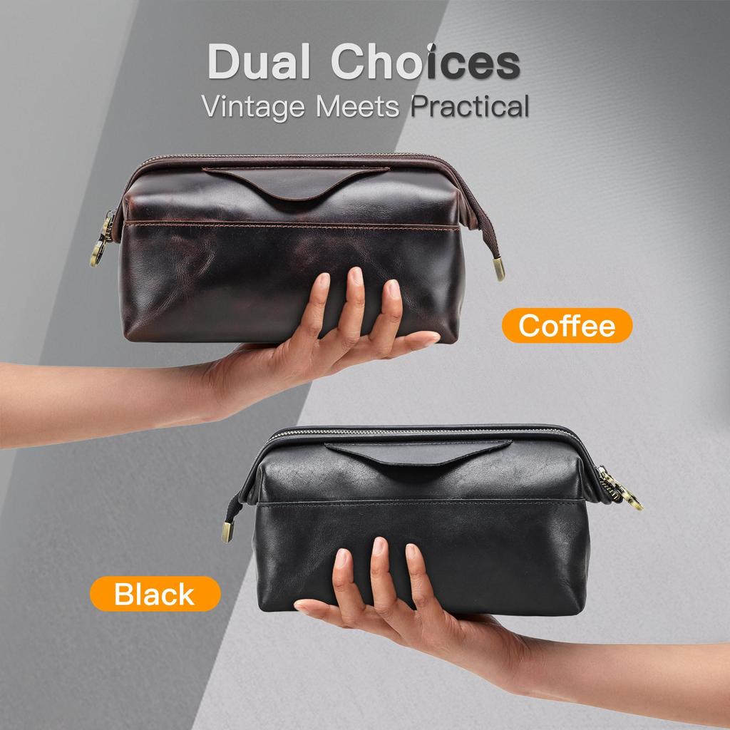 CONTACTS Genuine Leather Data Storage Bag Digital Accessories Storage Cable Phone Travel Cable Organizer