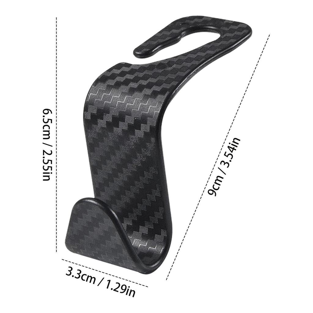 2 Pcs Car Seat Hook Headrest Hook Car Hook Headrest Hook Car Seat Hook