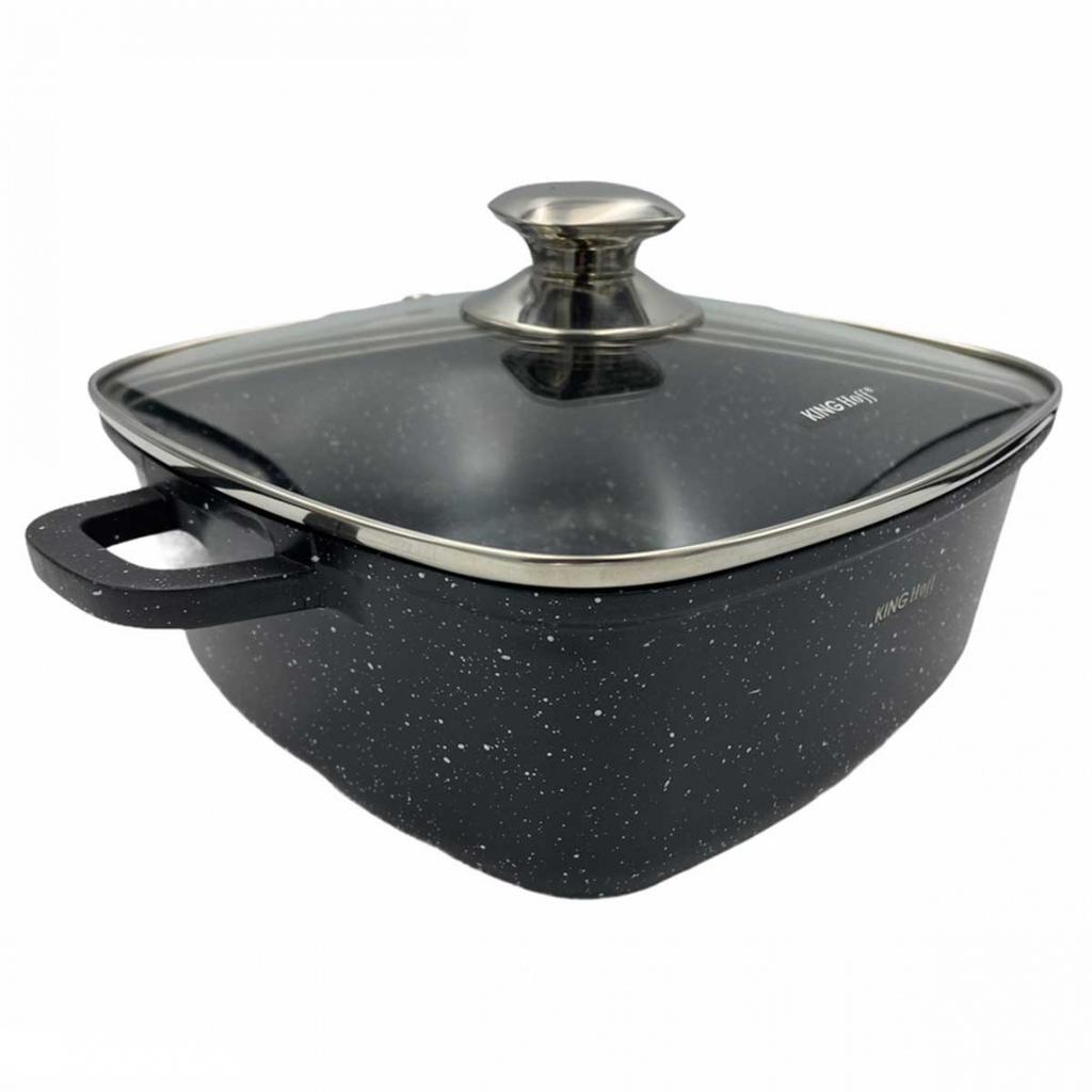 KINGHOFF marmite en marbre 28cm KH-1605 6.5L