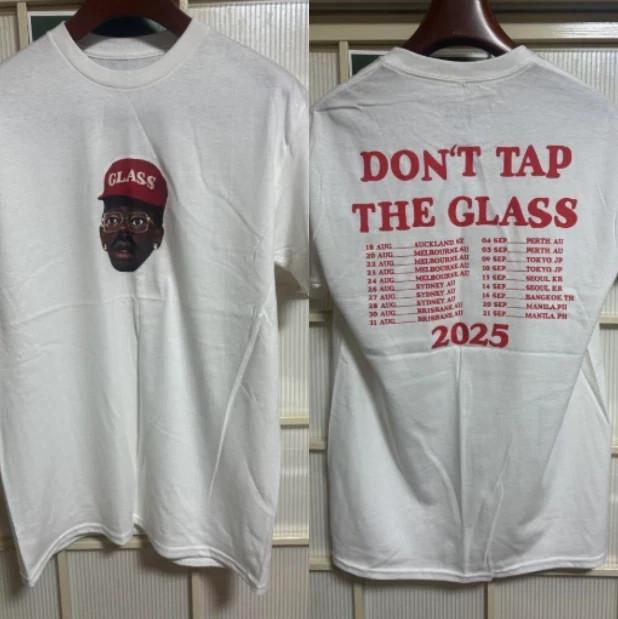 Футболка Tyler The Creator Don T Tap The Glass с датами тура 2026 L