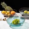 Nordic Light Luxury Gold Rim Fruit & Snack Plate Set