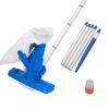 1 Set Pool Vacuum Cleaner Pool Cleaner with 3 Brushes