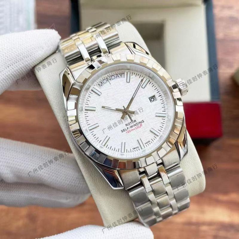 Dijia Tud Klassisch M22010 Business Rautenmuster Automatik Mechanisch Stahlarmband Herrenuhr
