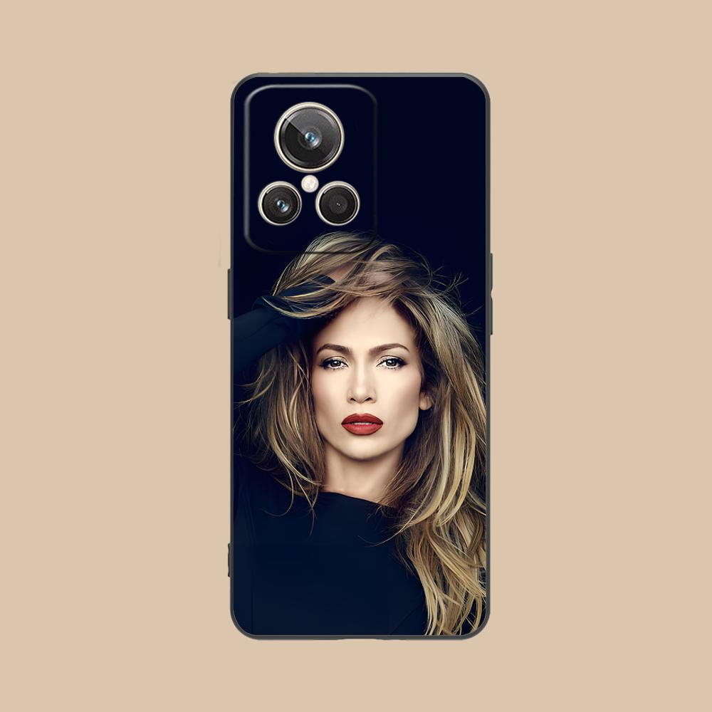 Jennifer Lopez Mobile Cell Phone Case for Realme 15 14 13 12 11 10 9 Pro Plus T I Lite 5G Colorful Printing Cover Luxury Cover