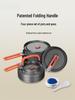 Huofeng Portable Outdoor Cookware Set: Pots, Pans, Utensils, and Kettle for Camping and Self-Driving Tours