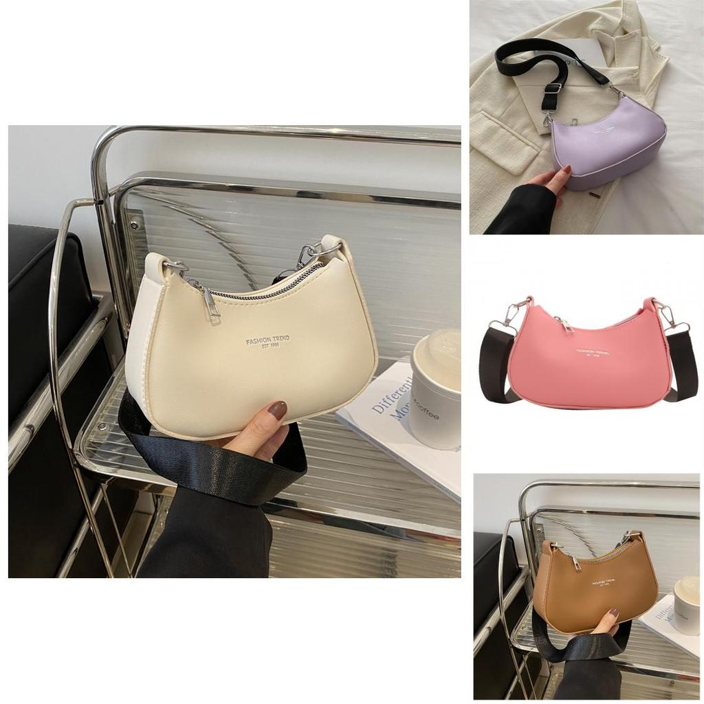 Trendy Street Style Pu Crossbody Bag Women's Fashionable Shoulder Bag
