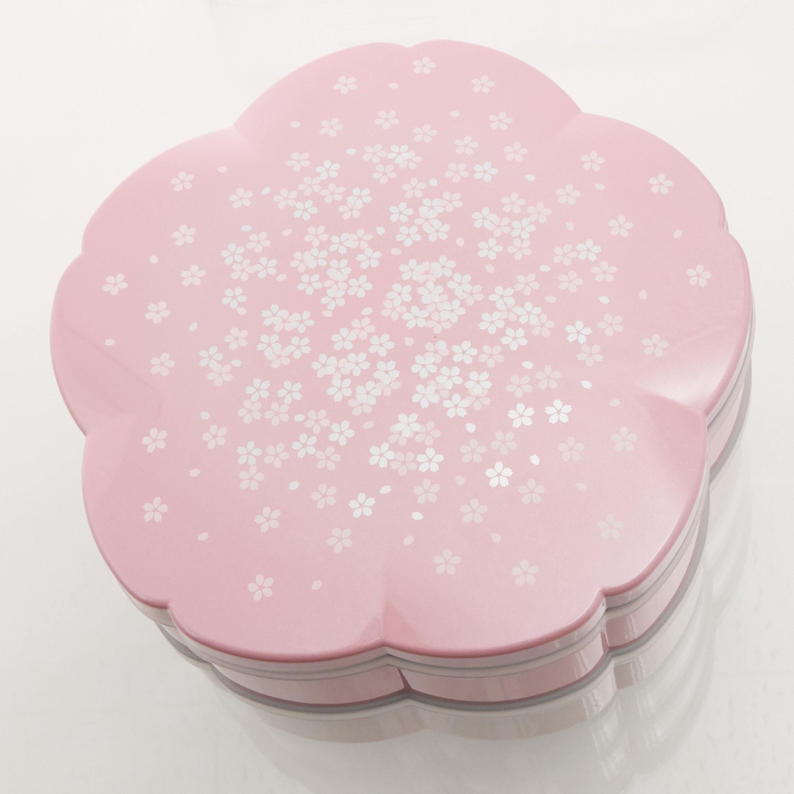 

Митани Хацузакура Вишневый цвет Лошадиный Розовый 7,5 см закуски (с Tupperware) Y13710-1 розовый