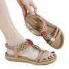 Fashion Summer 2025 New Soft Bottom Flat Sandals For Women Versatile And Fashionable Elastic Straps, Lightweight Sandals Casual