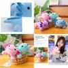 Adorable Cartoon Pink Axolotl Plush Doll Soft Stuffed Toy For Kids And Collectors