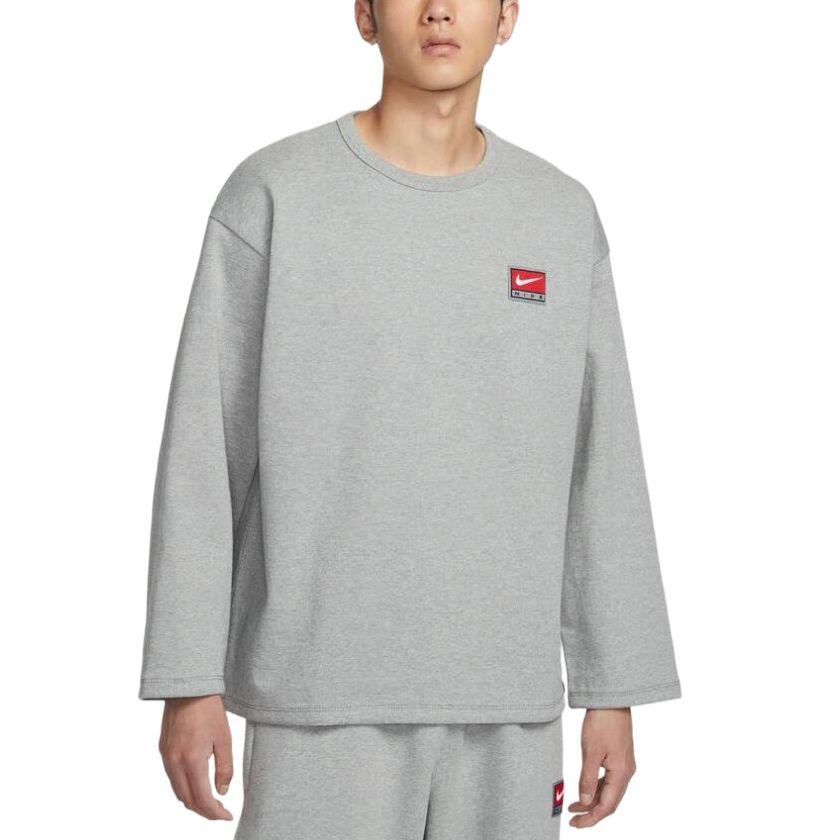

Nike As M Nl Midweight Crew Top Round Neck Simple Pullover Long Sleeve Sweatshirt Men tops IF1340-063 XL