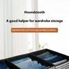 Household Wardrobe Thousand Bird Grid Storage Box Drawer Type Large Capacity Foldable Clothes Jeans Portable Storage Box