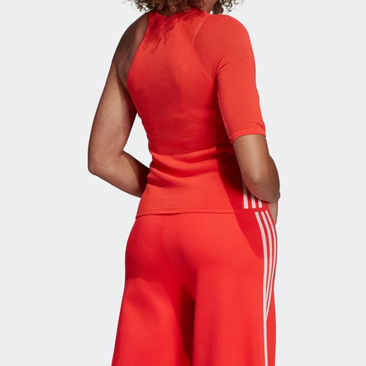 Women's T-Shirt Adidas Originals Raglan Sleeve T Shirt Women's Red