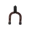 Black Guitar Wall Hook Handcrafted Wood Texture Musical Instrument Hanger Suitable for Music Rooms and Decorating