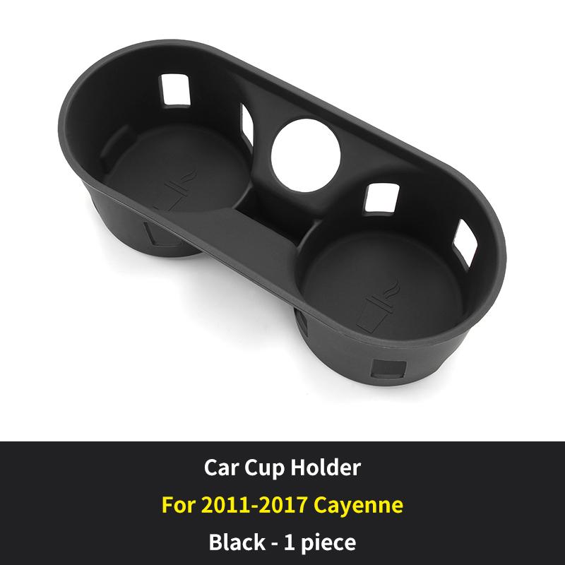 

Silicone Car Center Storage Box Cup Holder For Porsche Macan 2022-2025 Soft Waterproof Central Console Organizer Protector