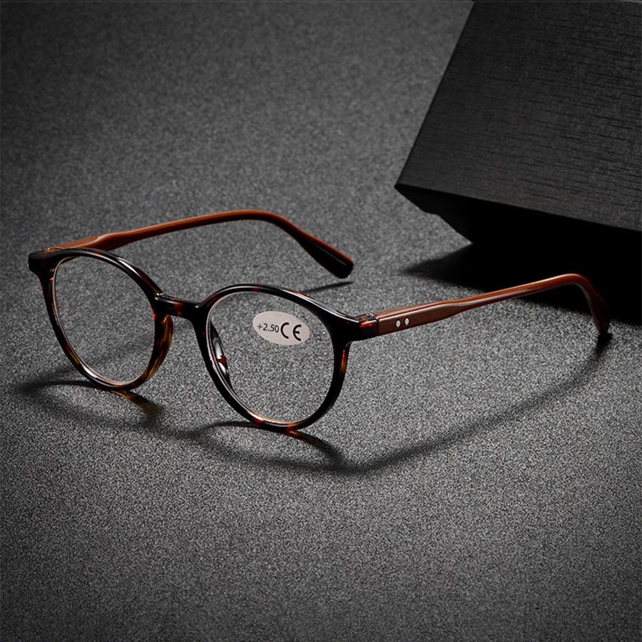 round Edge Anti-Slip Home Reading Glasses Clear Vision Suitable for Home Use Reading Newspapers And Electronic Devices 100-400
