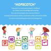 Number Lattice Wall Stickers Kids Footprint Hopscotch Floor Decals Waterproof Game Stickers Nursery Decoration Home Accessories