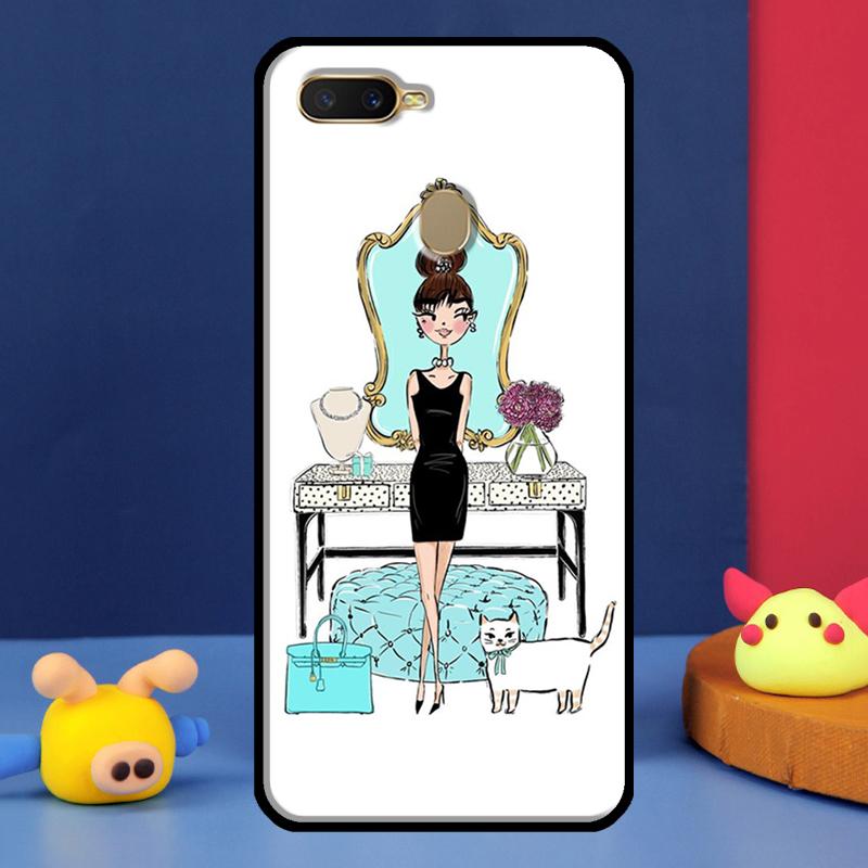 New York Girl For Oppo A54 A57 S A78 A58 A98 A5 A9 A91 A15 A16 A17 A52 A72 A76 A96 A74 A94 A77 Phone Case