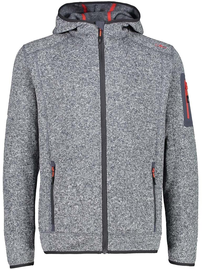 CMP Man Jacket Knitted Fix Hood (3H60847N)