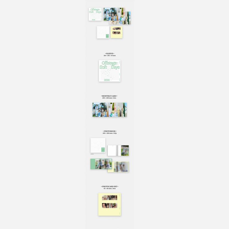 [Pre-order] TREASURE 2026 SEASON'S GREETINGS [Offstage : Soft Days] Light Package  (Online Benefit)