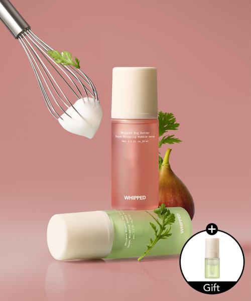 [Random Gift: Mini Bubble Serum 26ml] Vegan Whipping Bubble Serum 92ml (Fig Butter / Mug Tree) Choose 1 (Moisturizing & Radiant) Fig Butter