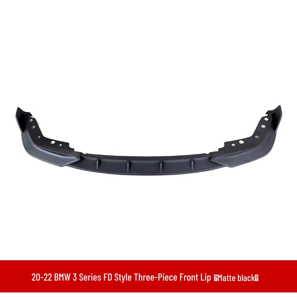 Compatible with 20-22 BMW 3 Series G20: Front Splitter, Lip, Rear Spoiler Body Kit, Corner Spoilers.