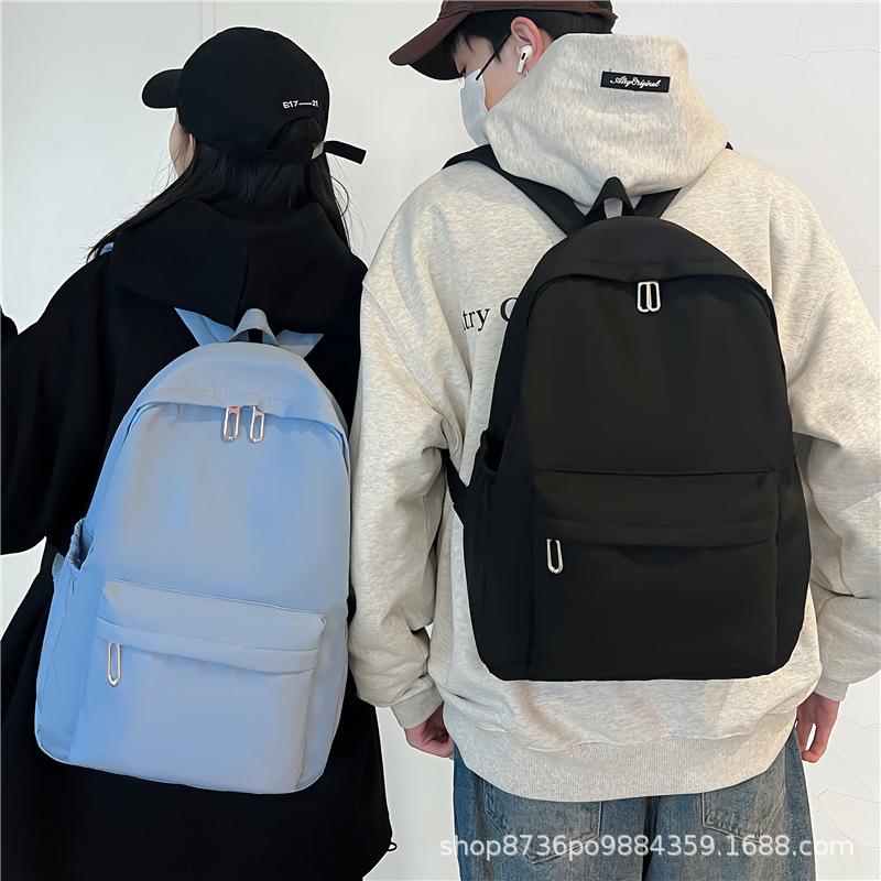 Schoolbag Elementary School Student Backpack Nylon Lightweight Casual Backpack Japanese Large-capacity Travel High School Junior High School Student 