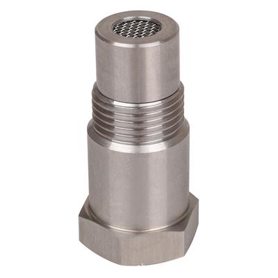 O2 Oxygen Sensor Filter Connector Stainless Steel Adapter Extender Extension Spacer M18x1.5