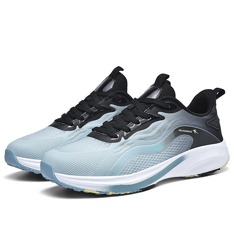 Wide fat feet running shoes, sports students' new summer breathable fly-woven mesh shoes, men's trendy shoes, running and light