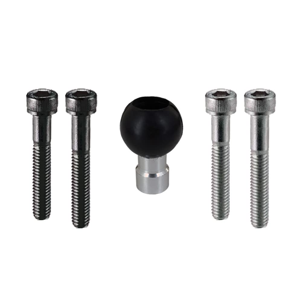 

Base mount C10 M8 unc inch bolt base Ball size 1 inch [REC-MOUNT25] (C parts) / 5/16 [RM25-C10] (25.0mm-25.4mm)