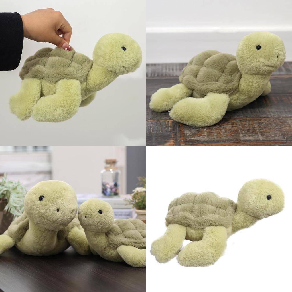 Cute Green Turtle Plush Toy Doll Pillow For Kids Gift And Collectors