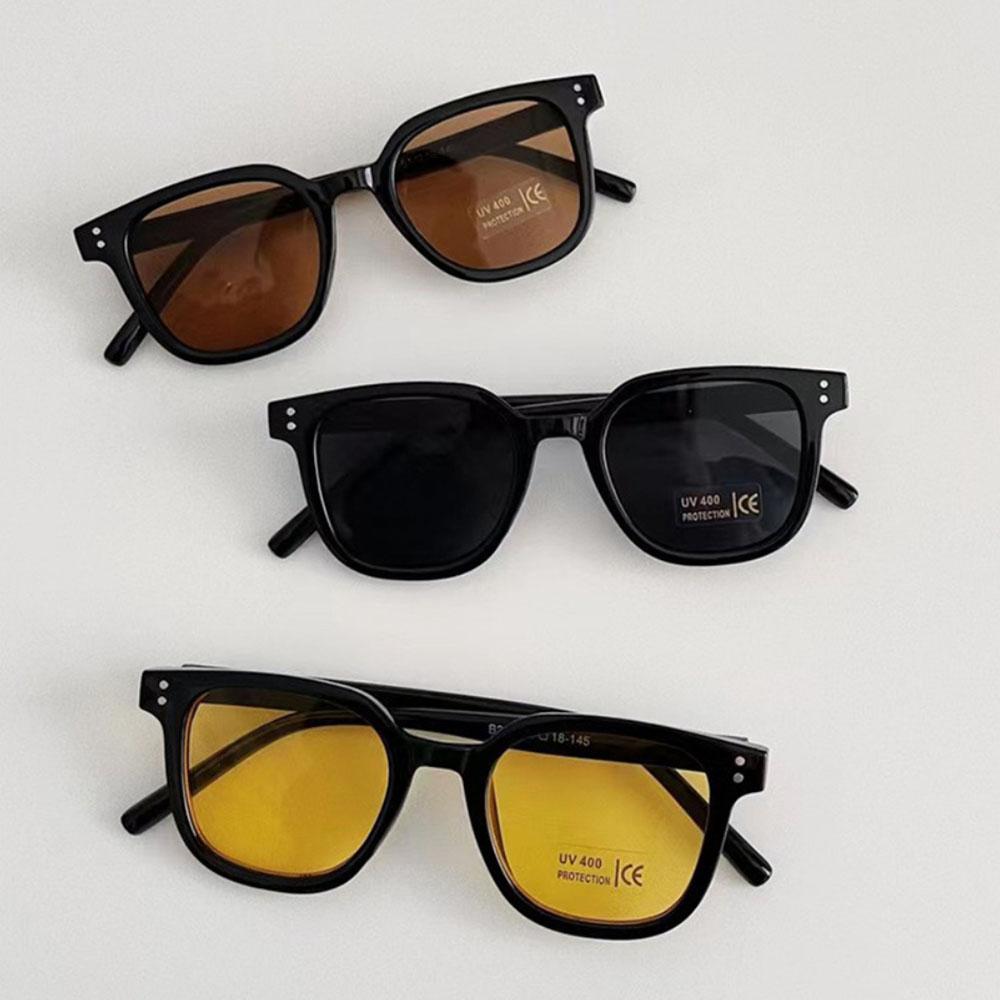 Children Sunglasses Vintage Square UV400 Sun Glasses Outdoor Cute Girl Boy Fashion Glasses Protective Classic Kids Sunglasses