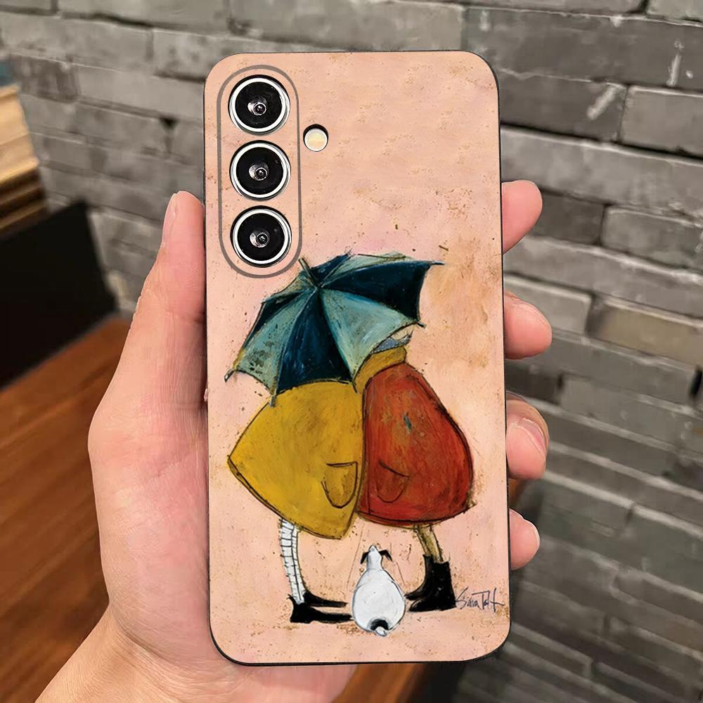 

Sam Toft Art Abstract Landscape Phone Case For Samsung S26 S25 Edge S24 S23 S22 S21 S20 Ultra Plus Fe Galaxy Silicon Cover Galaxy S21